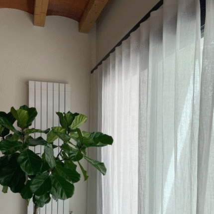 Cortina Tradicional con barral