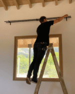 Cortina Tradicional con barral - Imagen 2